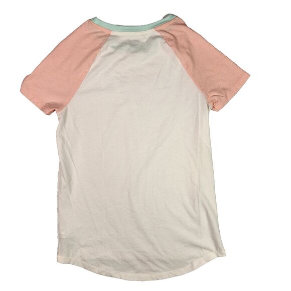 Old Navy Girls T-Shirt Top Baseball Style Large (10-12) - Picture 2 of 6